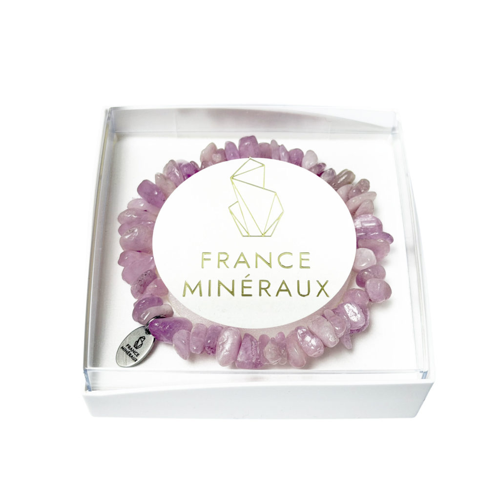 Bracelet Kunzite – Baroque 19cm
