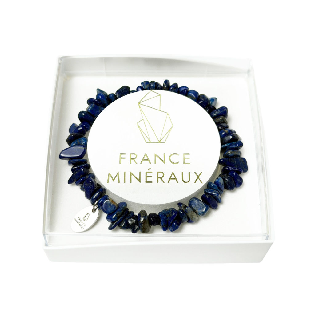 Bracelet Lapis-Lazuli – Baroque 19cm