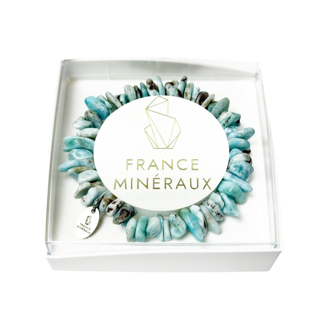 Bracelet Larimar – Baroque 19cm