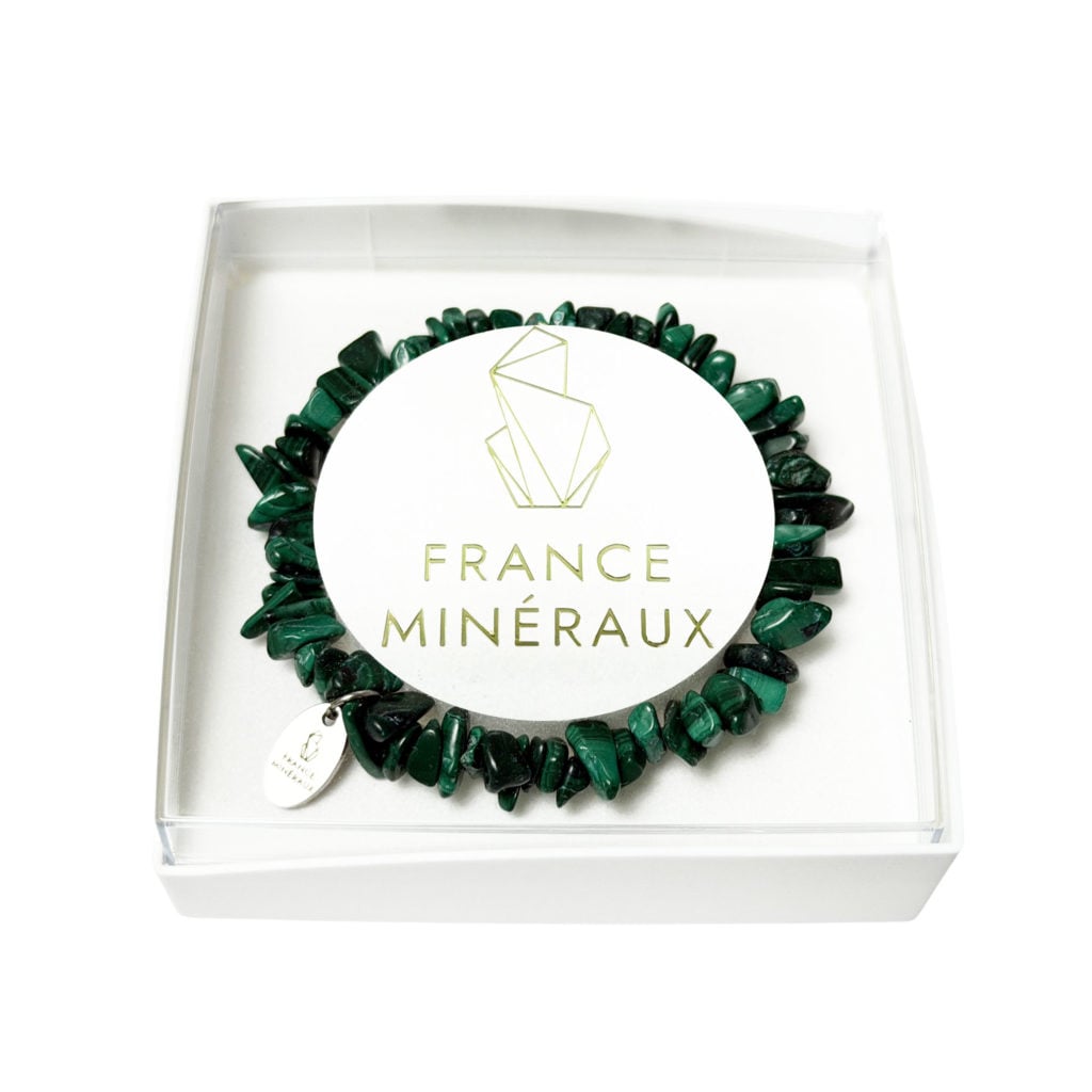 Bracelet Malachite – Baroque 19cm