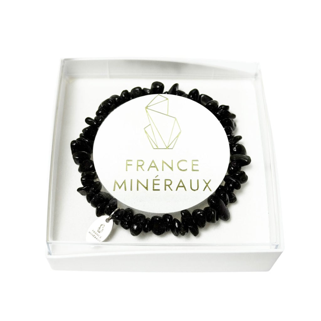 Bracelet Obsidienne – Baroque 19cm