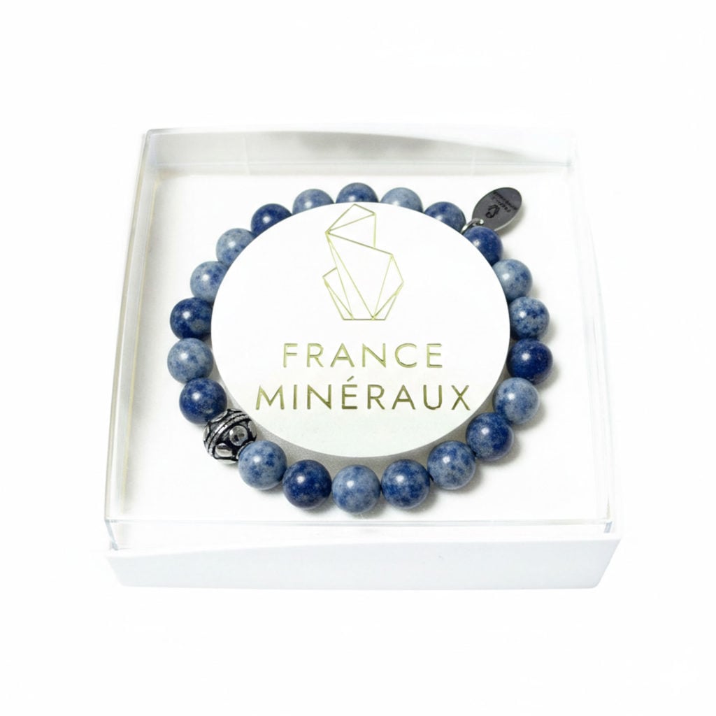 Bracelet Sodalite et Sphère Pour Elle
