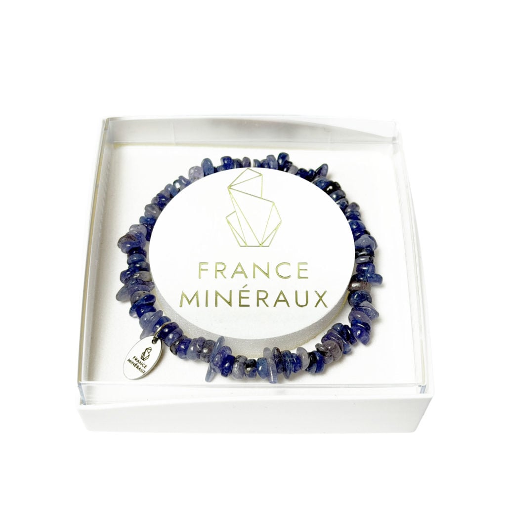 Bracelet Tanzanite – Baroque 19cm