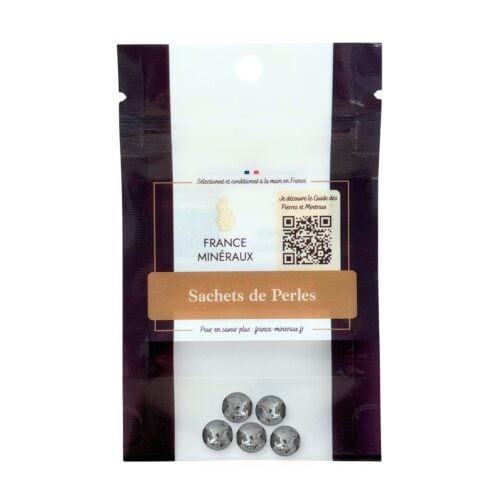 Sachet de 5 perles Hématite – 10mm
