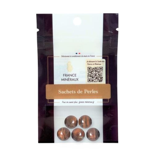 Sachet de 5 perles Oeil de boeuf – 14mm