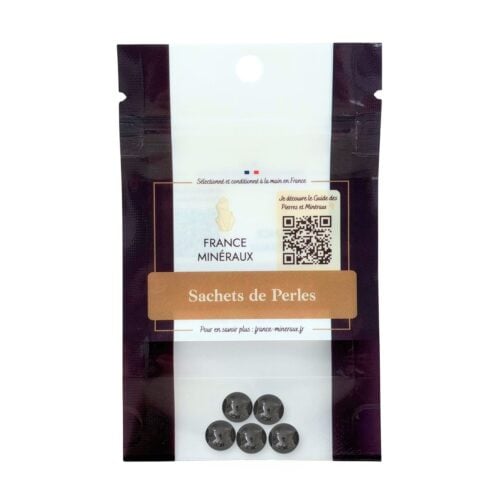Sachet de 5 perles Onyx – 10mm