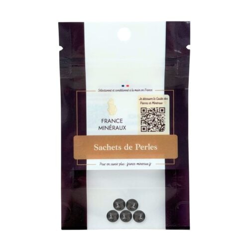 Sachet de 5 perles Onyx – 8mm